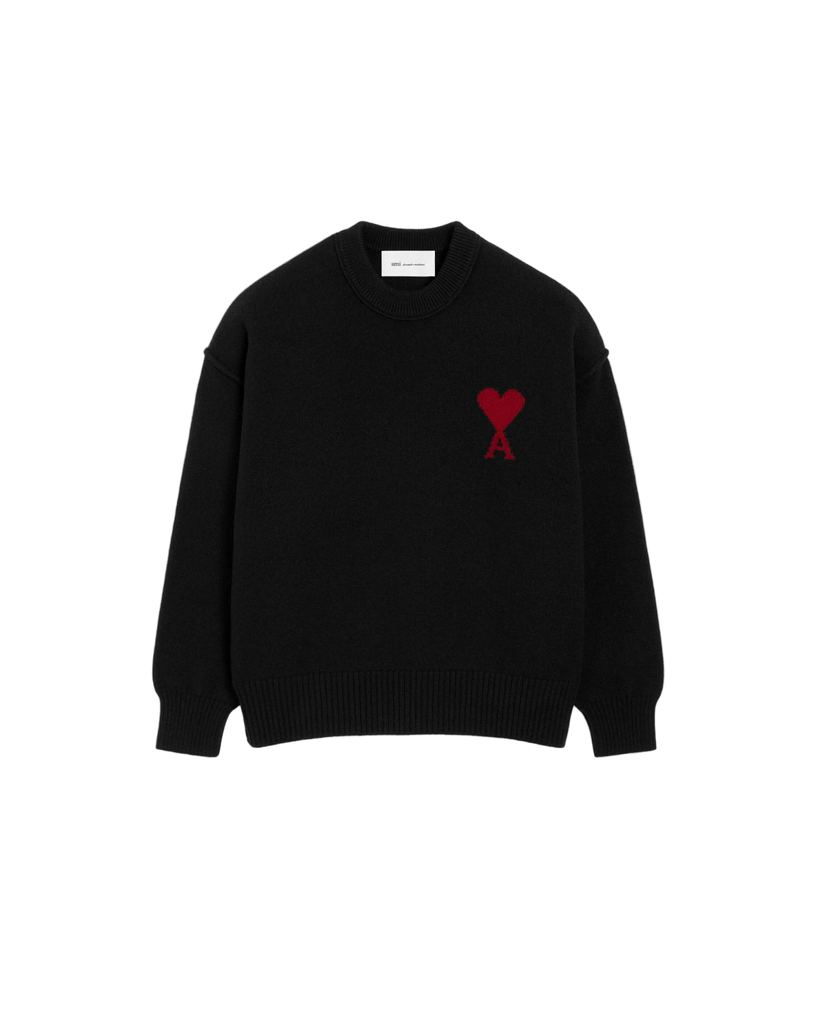 Референтна снимка — AMI black red knit